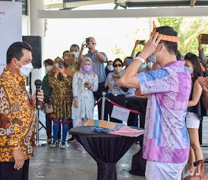 Rindu Masakan Seafood, Puluhan Wisman Singapura Tiba Di Lagoi