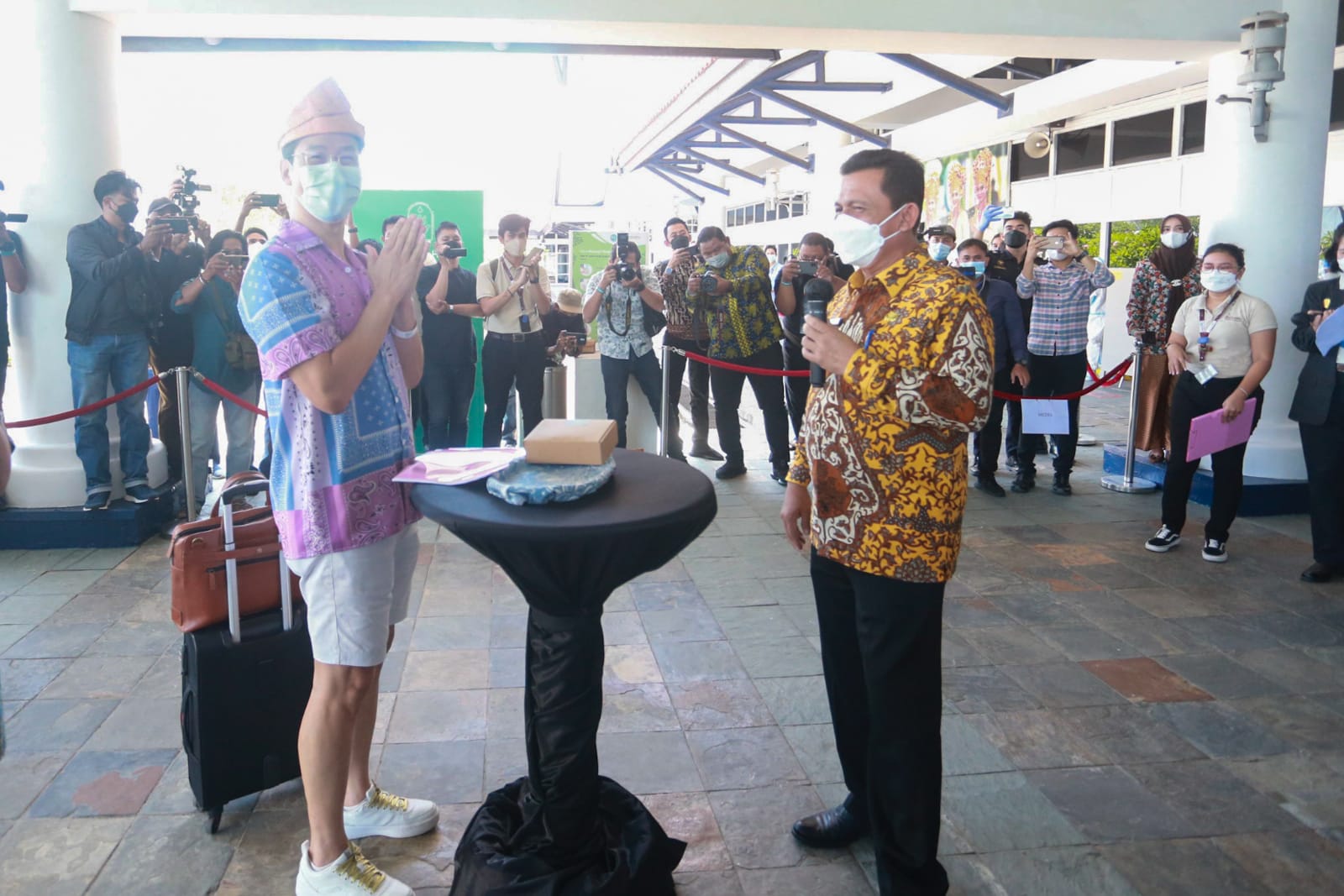 Skema Travel Bubble, 35 Wisman Asal Singapura Tiba Di BBT Lagoi 