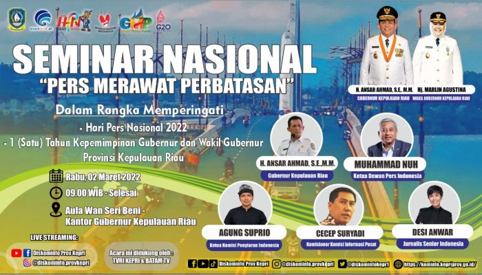 HPN 2022, Pemprov Kepri Gelar Seminar Nasional