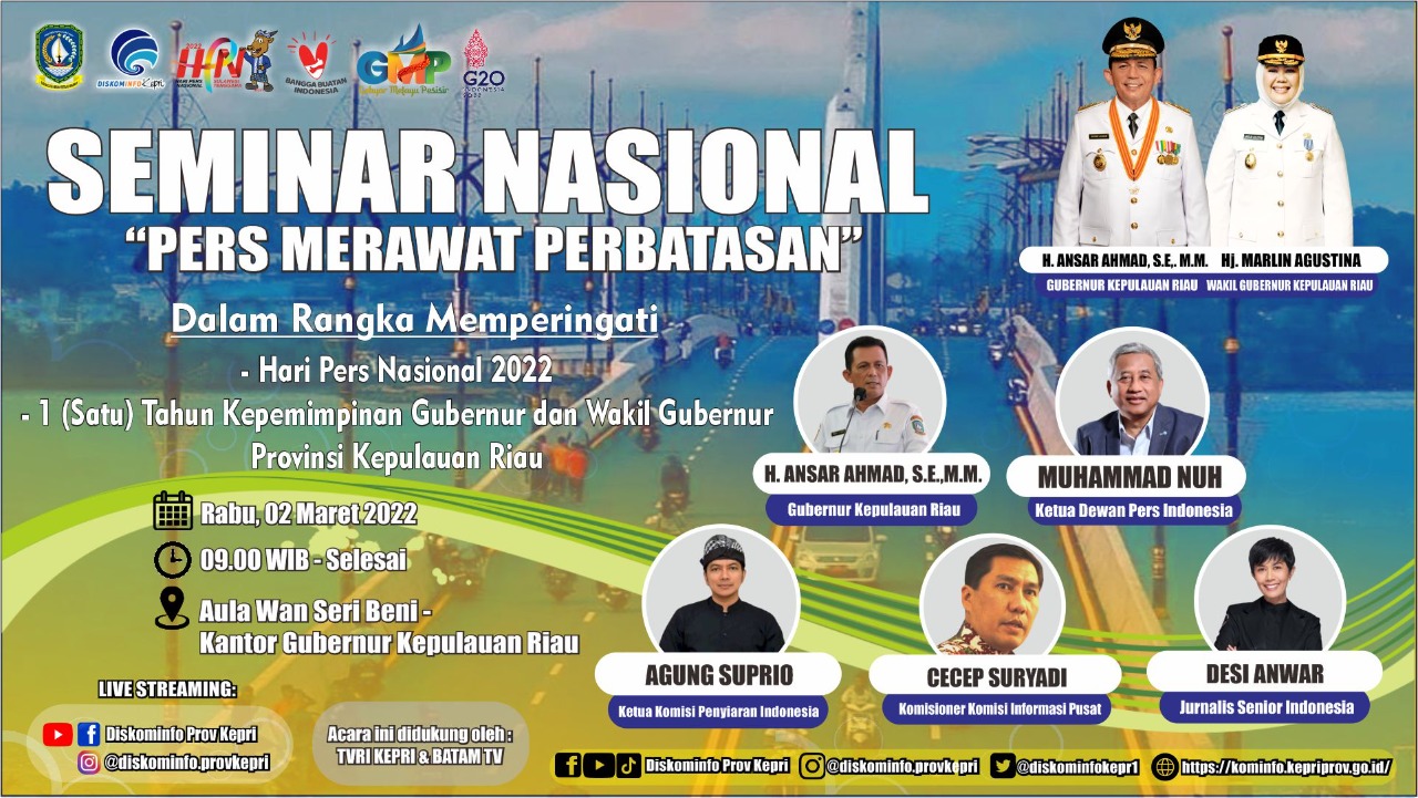 HPN 2022, Pemprov Kepri Gelar Seminar Nasional