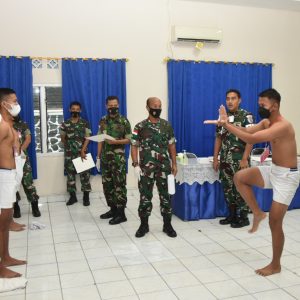 8 Calon Siswa Tamtama Terbaik Ikuti Sidang Pantukhirda di Lanud RHF
