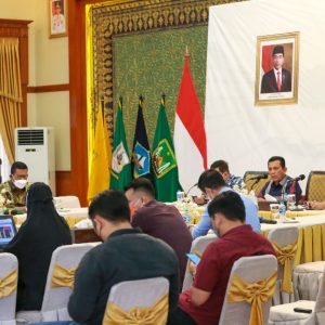 Gubernur Ansar Hadiri Rakor Bahas Covid Dan PPKM