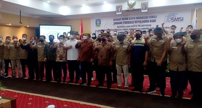 Pengurus SMSI Provinsi Kepri dan Kabupaten Kota Resmi Dilantik