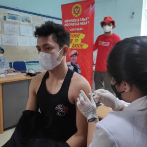 Vaksinasi Covid-19 Digelar Rutin Kerjasama Binda Kepri Dan Dinkes 