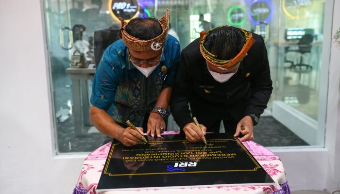 Sertijab Kepala RRI Tanjungpinang, Gubernur Ansar : RRI Ujung Tombak Penyampai Informasi Kepri