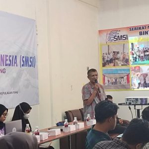 Ketua SMSI Kepri Apresiasi Minat Mahasiswa Ikuti Pelatihan Jurnalistik