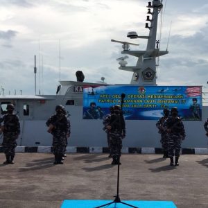Lantamal IV Gelar Apel Ops Kesiapsiagaan Patroli Keamanan Laut