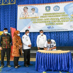 Kunker Ke Karimun, Gubernur Ansar Temui Guru Non ASN
