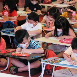 Semarak Kepri Batik-An, 53 Anak Ikuti Lomba Mewarna Batik