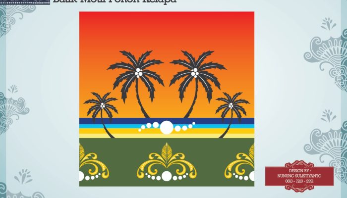 Kepri Batik-an 2022 Berakhir, Batik Pohon Kelapa Juara Sayembara Design Batik