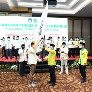 Pengurus Pemuda Katolik Komda Kepri Dilantik, Gubernur Ansar : Pedomani 4 Pilar Kebangsaan 
