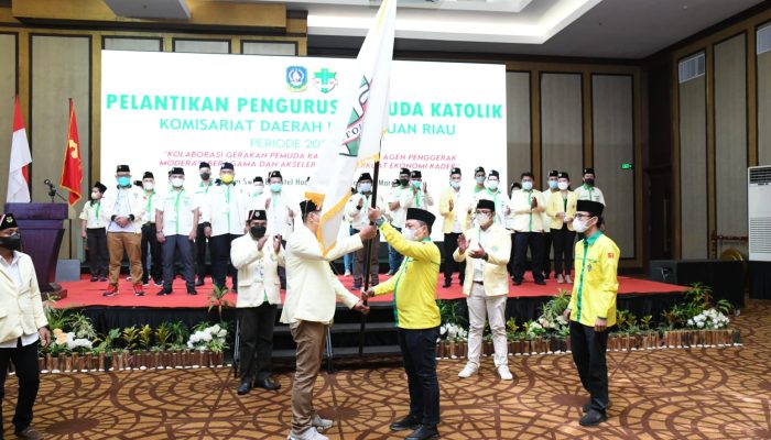 Pengurus Pemuda Katolik Komda Kepri Dilantik, Gubernur Ansar : Pedomani 4 Pilar Kebangsaan 