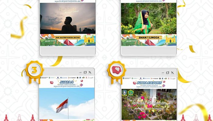 SMK Maitreyawira Batam Juara 1 Lomba Video Pendek BBI Tingkat SLTA Se- Kepri