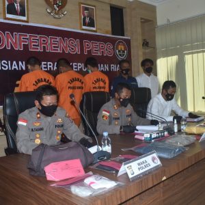 3 Pelaku Narkoba Berhasil Dibekuk Satresnarkoba Polres Bintan