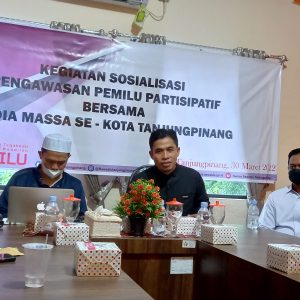 Bawaslu Tanjungpinang Gelar Sosialisasi Pengawasan Pemilu Partisipatif 2024