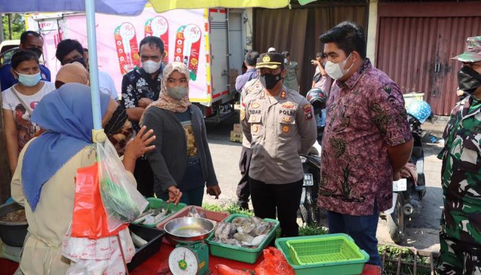 Jelang Ramadhan, Kapolres Bersama Tim Satgas Pangan Bintan Cek Stok Dan Harga Bapokting