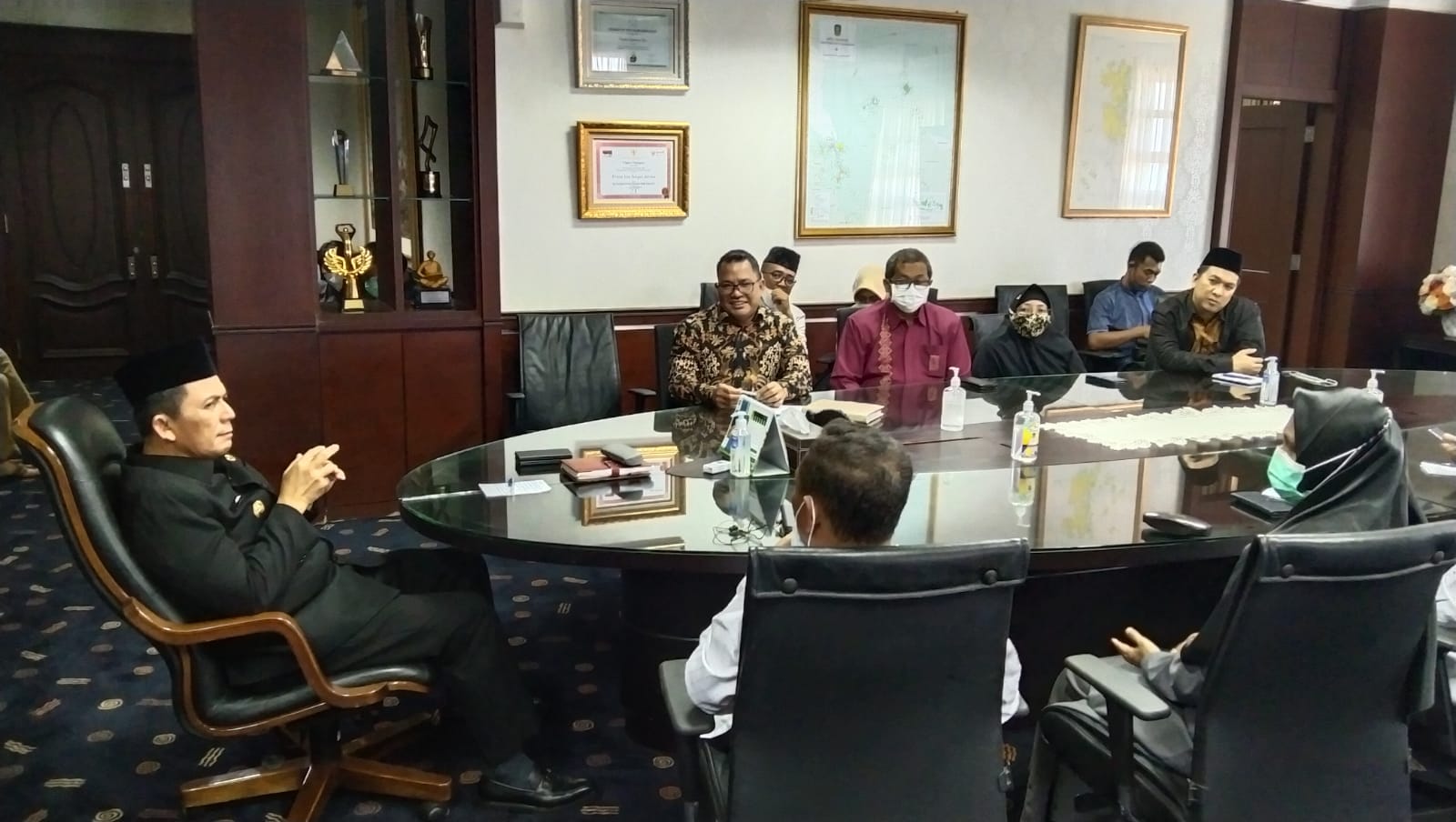 Bahas Pembangunan Kantor, Gubernur Ansar Terima Audiensi KPU dan Bawaslu Kepri