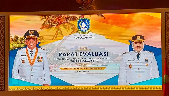 Evaluasi Realisasi APBD 2022, Gubernur Ansar Berpesan Jangan Ada Dana TKKD Tidak Terealisasi