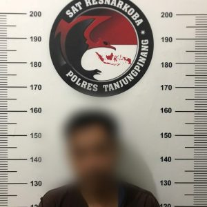 Miliki 4 Paket Sabu, Pria Ini Dibekuk Polres Tanjungpinang