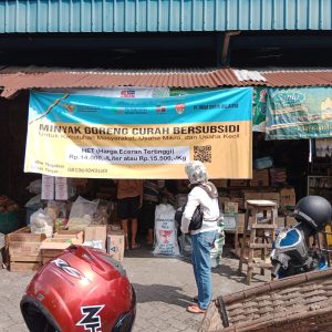 Warga Tanjungpinang Bisa Beli Migor Curah Di Toko Berspanduk “Migor Curah Bersubsidi”