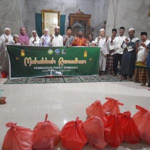Mahabbah Ramadhan 1443 H, KAHMI Kepri Bagikan Sembako Untuk Masyarakat