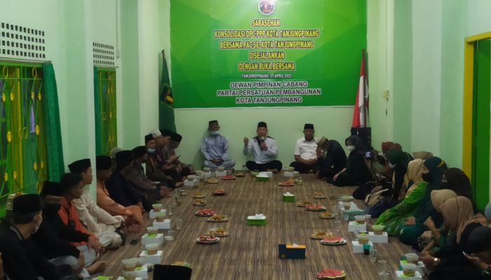Eratkan Silaturahmi, PPP Tanjungpinang Konsolidasi dan Buka Bersama Kader