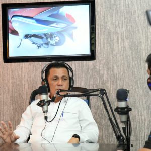 Bangun Kepri Makin Baik, Podcast Gubernur Kepri di Tribun Batam