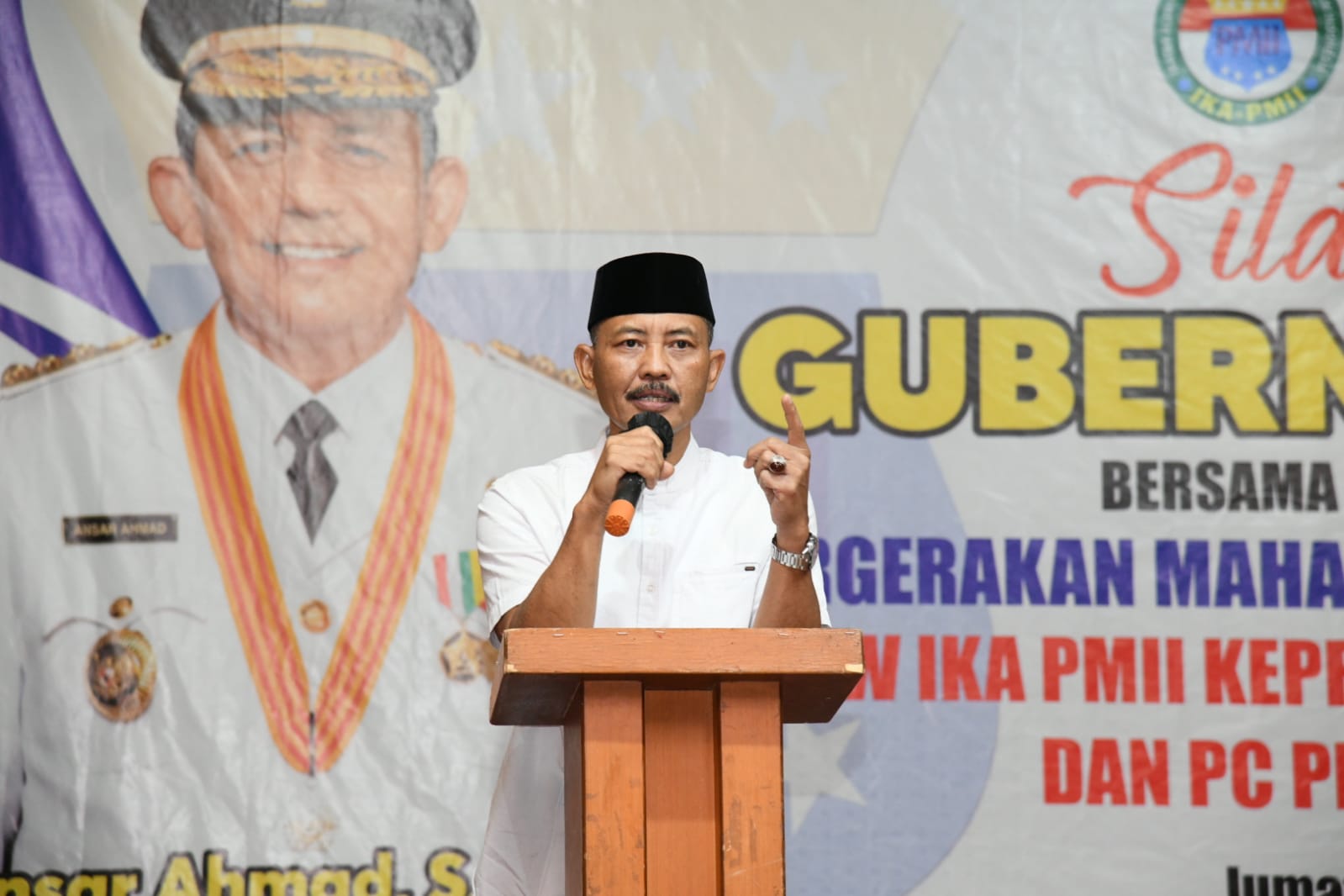 Sekda Ajak PMII Ikut Bersama Membangun Kepri