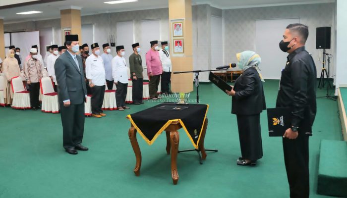 Rahma Lantik Yuswandi Sebagai Penjabat Sekretaris Daerah