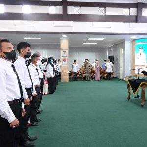 Walikota Lantik Dan Serahkan SK Pengangkatan 113 PPPK