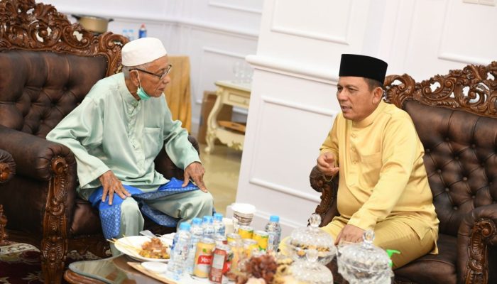 Gubernur Ansar Terima Kunjungan Salah Seorang Sesepuh Golkar Kepri,  Idris Siradj