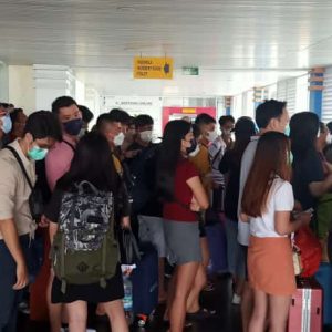 Penumpang Kapal Di Pelabuhan SBP Membludak, Sehari 6000 Penumpang