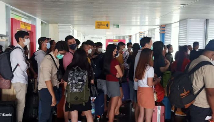 Penumpang Kapal Di Pelabuhan SBP Membludak, Sehari 6000 Penumpang