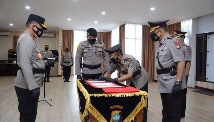 Sertijab Karo Rena, Dir Polairud Dan Dirlantas Polda Kepri