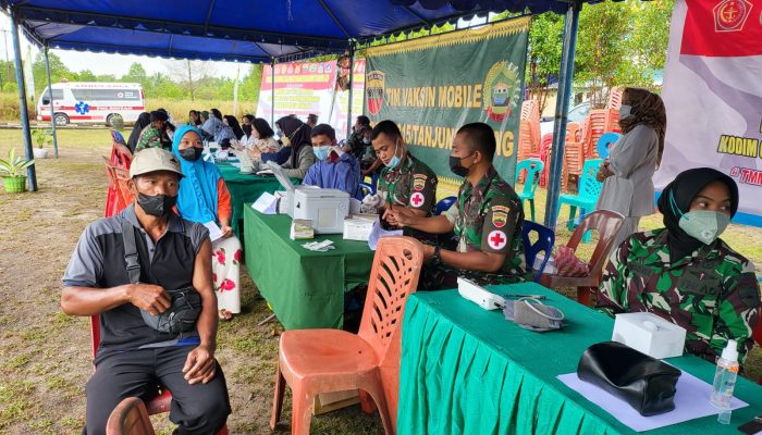 Dandim 0315/Tanjungpinang Tinjau TMMD Ke 113 Di Sei Lekop
