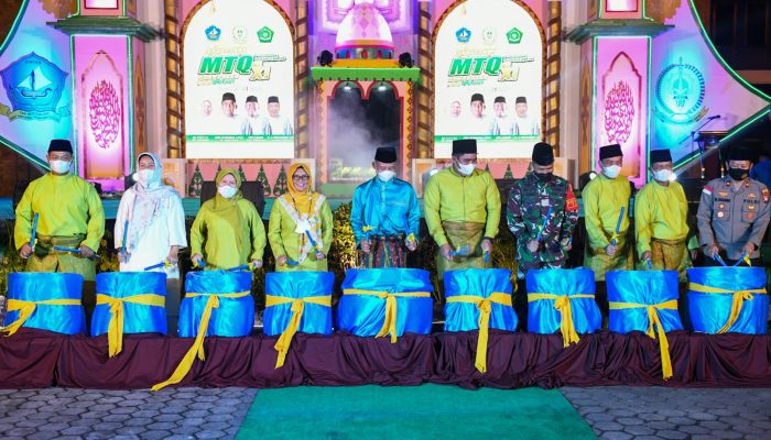 MTQ Ke-XI Tingkat Kabupaten Bintan Tahun 2022 Dibuka Sekdaprov Kepri