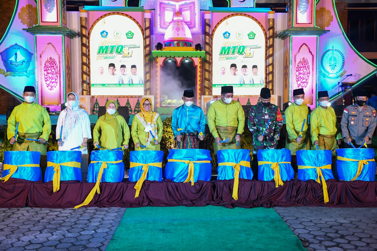 MTQ Ke-XI Tingkat Kabupaten Bintan Tahun 2022 Dibuka Sekdaprov Kepri