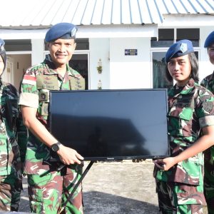Danlanud RHF Tanjungpinang Serahkan Kazenering dan Renovasi Mess Wara