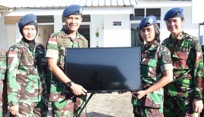 Danlanud RHF Tanjungpinang Serahkan Kazenering dan Renovasi Mess Wara