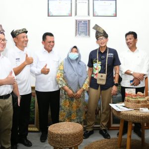 Menparekraf Sandiaga Uno Tinjau Nongsa Digital Park