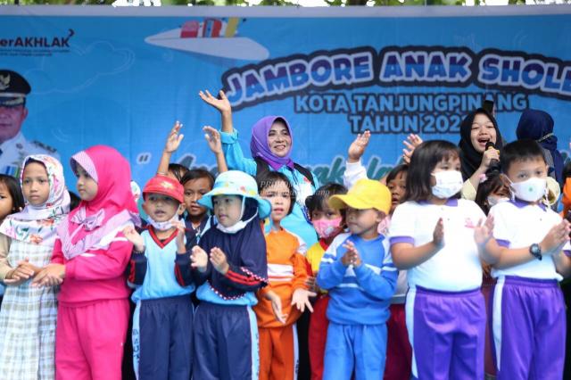 Jambore Anak Sholeh Dibuka, Rahma Ajak Bangun Potensi Anak