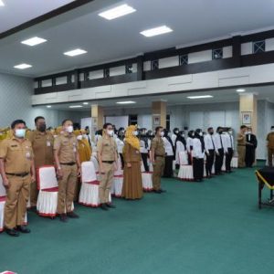 Rahma Lantik 52 Pejabat Eselon IV dan 67 P3K Fungsional Guru