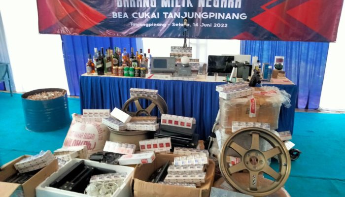 KPPBC TMP B Tanjungpinang Musnahkan BMN Senilai Rp2,53 Miliar