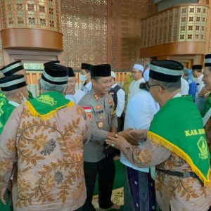 Pelepasan 34 JCH Kabupaten Bintan, Kapolres Bintan: Semoga Menjadi Haji Mabrur