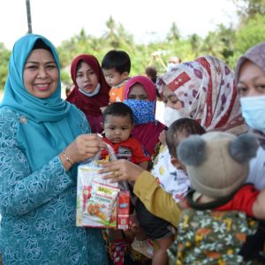 Monitoring BIAN di Bintan, Dewi Ansar Harap Capai Target Cakupan Imunisasi Dasar Lengkap