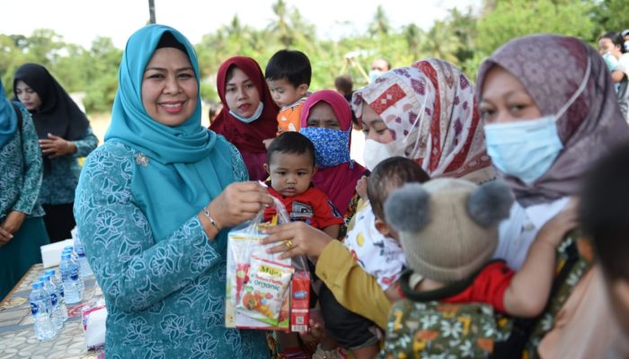 Monitoring BIAN di Bintan, Dewi Ansar Harap Capai Target Cakupan Imunisasi Dasar Lengkap