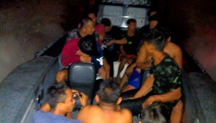 Speed Boat Angkut PMI Ilegal Tenggelam Di Batam, 23 Orang Berhasil Selamat