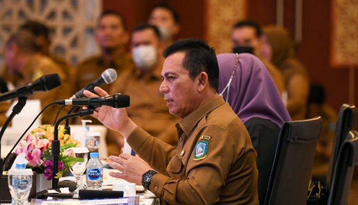 Pimpin Rakor Pemerintah Kabupaten/Kota se Kepri, Gubernur Ansar Harapkan Jadi Permodelan Nasional