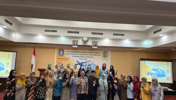 81 Pelaku UMKM Sektor Kuliner Kepri Ikuti Diklat Manajemen Ekspor
