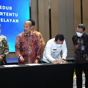 Gubernur Kepri Tandatangani Kesepakatan BBM Bersubsidi